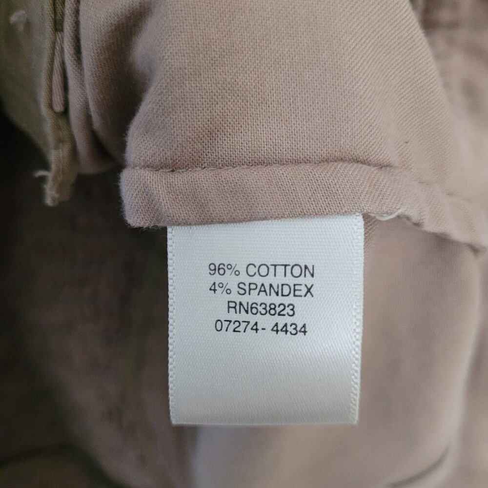 Christopher & Banks Womens Jacket Size S Beige Long Sleeve Button Up Stretch - Picture 8 of 9